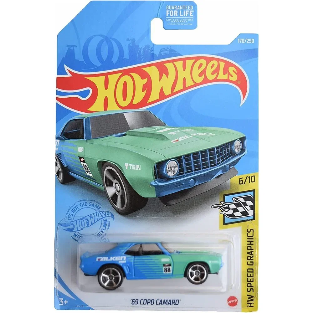 Hot Wheels '69 Copo Camaro, HW Speed Graphics 6/10 170/250
